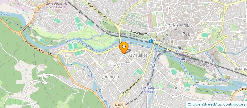 localisation de l'entreprise SARL AU ROI DE L'ANDOUILLE à JURANCON