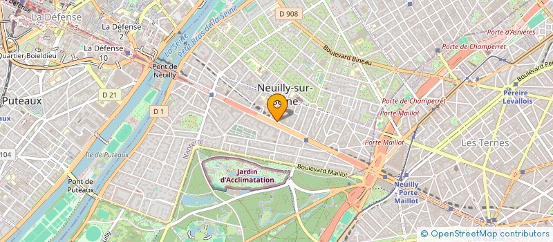 localisation de l'entreprise SARL AU TOUT BON à NEUILLY-SUR-SEINE