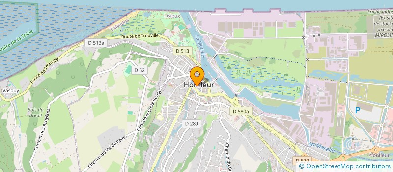localisation de l'entreprise SARL AU VIEUX HONFLEUR à HONFLEUR