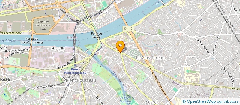 localisation de l'entreprise SARL AUBE à NANTES