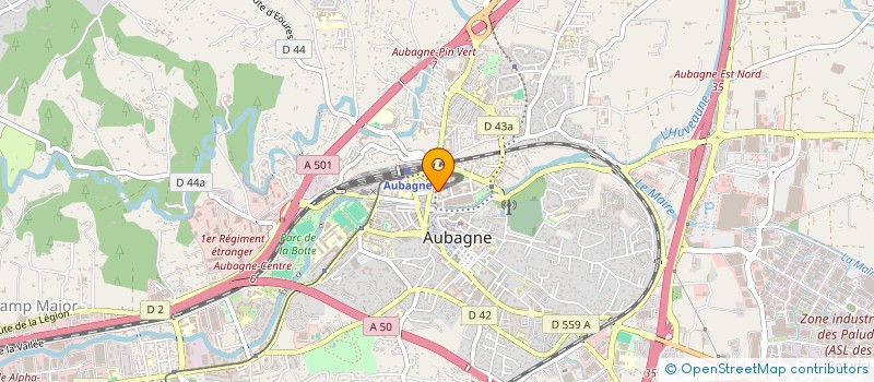 localisation de l'entreprise SARL AUBE FREE LOOK à AUBAGNE