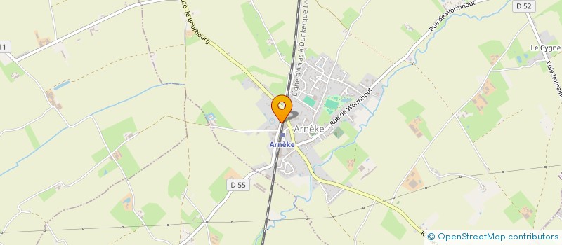 localisation de l'entreprise SARL AUBEPINE  ARNEKE