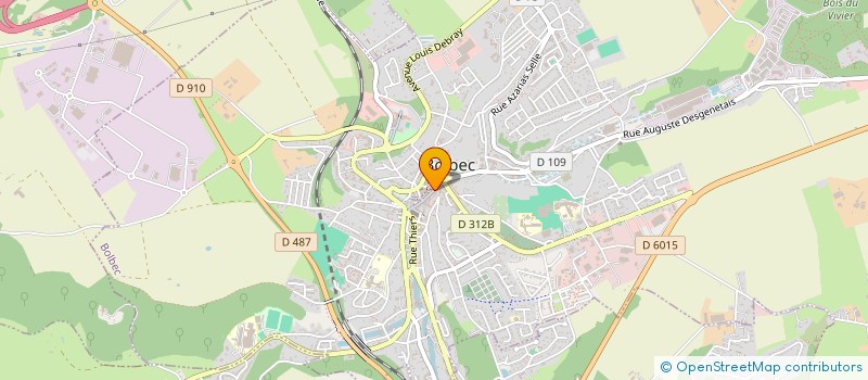 localisation de l'entreprise SARL AUBER SEGOLENE  BOLBEC