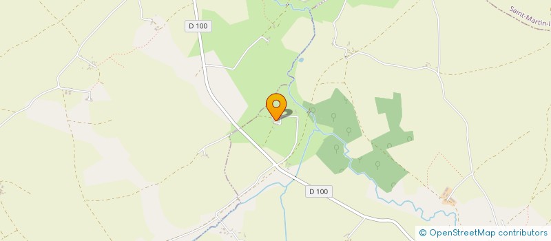 localisation de l'entreprise SARL AUBERGE DE LA GRANDE METAIRIE  MAUPREVOIR