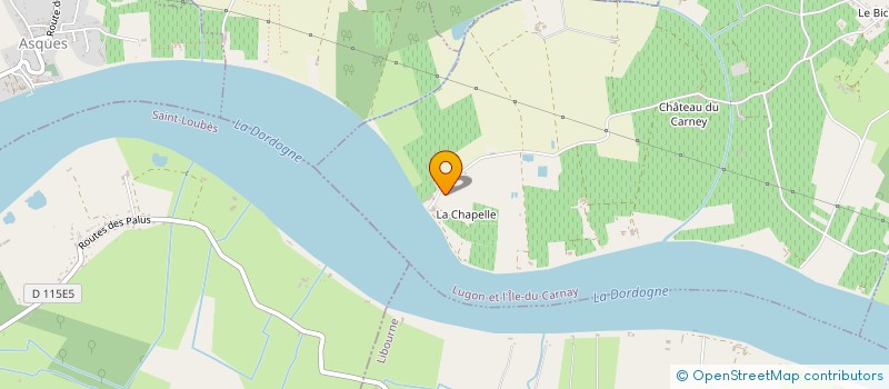 localisation de l'entreprise SARL AUBERGE DE LA VIEILLE CHAPELLE  LUGON-ET-L'ILE-DU-CARNAY