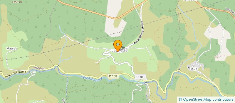 localisation de l'entreprise SARL AUBERGE DE PEYREBEILLE à LANARCE