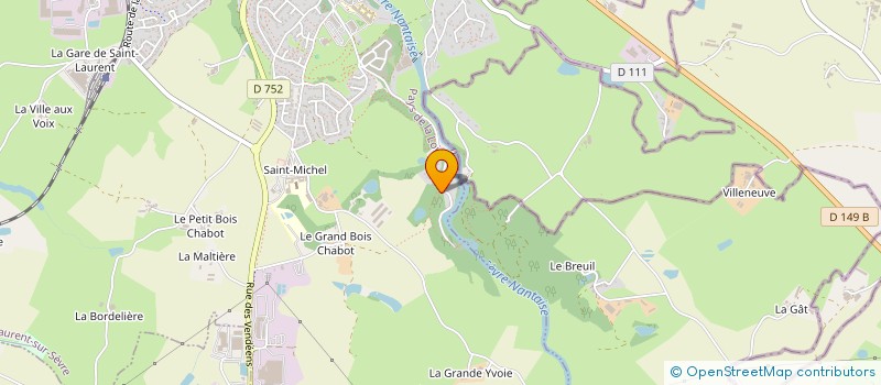 localisation de l'entreprise SARL AUBERGE DES ARCADES à MORTAGNE-SUR-SEVRE