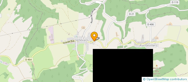 localisation de l'entreprise SARL AUBERGE DU CHATEAU  RAHON