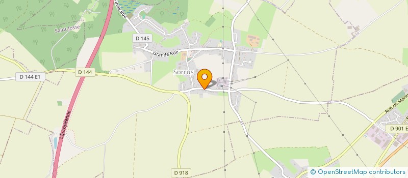 localisation de l'entreprise SARL AUBERGE DU CRONQUELET à SAINT-AUBIN