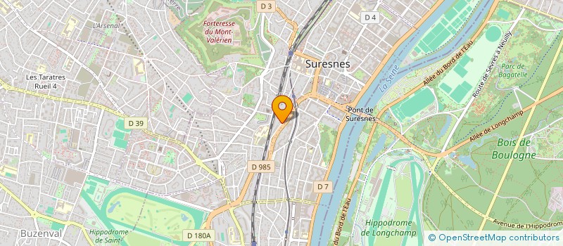 localisation de l'entreprise SARL AUBERGINE à SURESNES