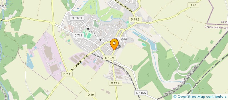 localisation de l'entreprise SARL AUBERT à AUNEAU-BLEURY-SAINT-SYMPHORIEN