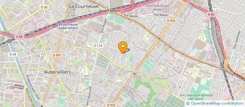 localisation de l'entreprise SARL AUBERVILLIERS AMBULANCES à AUBERVILLIERS