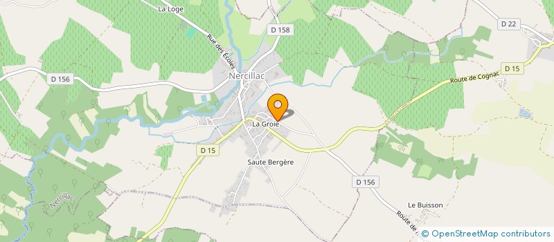 localisation de l'entreprise SARL AUBOIN-SAUVAGET à NERCILLAC