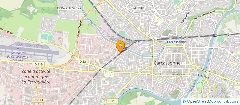 localisation de l'entreprise SARL AUDE CASH à CARCASSONNE
