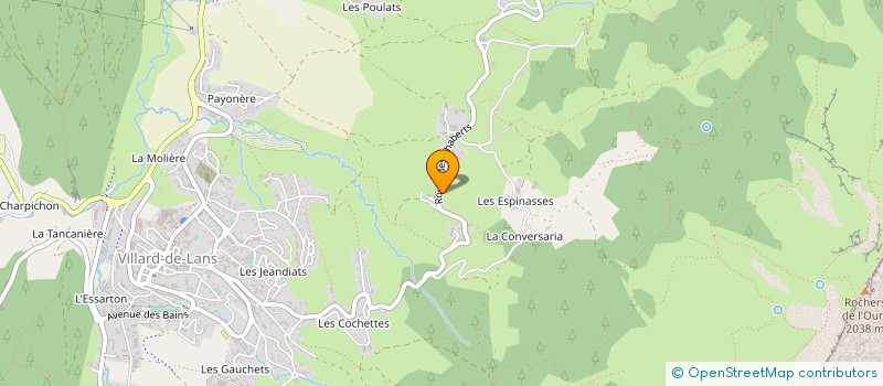 localisation de l'entreprise SARL AUDEYER à VILLARD-DE-LANS