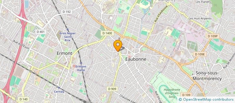 localisation de l'entreprise SARL AUDIOLUX à EAUBONNE