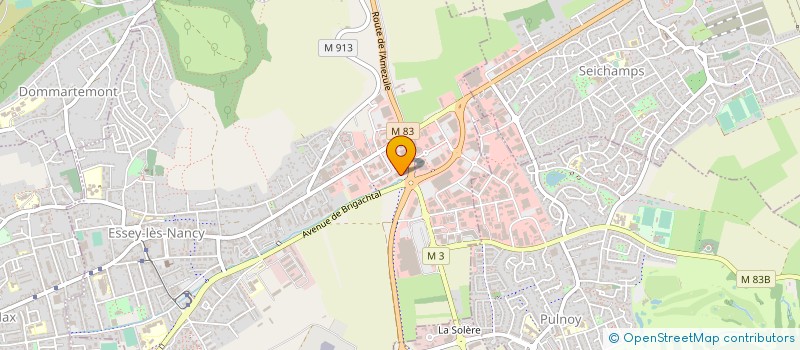 localisation de l'entreprise SARL AUDIT CONSEIL à ESSEY-LES-NANCY