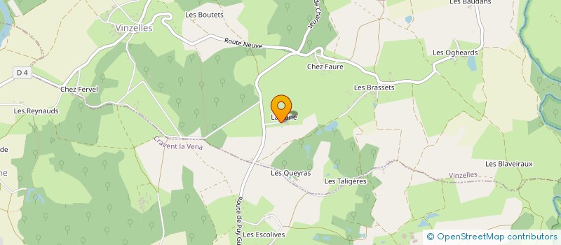 localisation de l'entreprise SARL AUDOUARD JEROME  VINZELLES