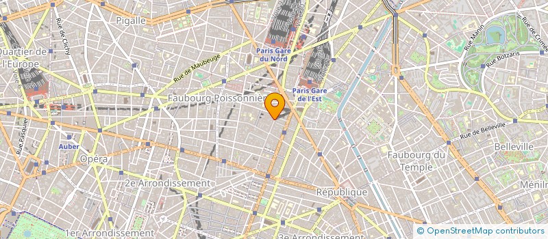 localisation de l'entreprise SARL AUDREY à PARIS
