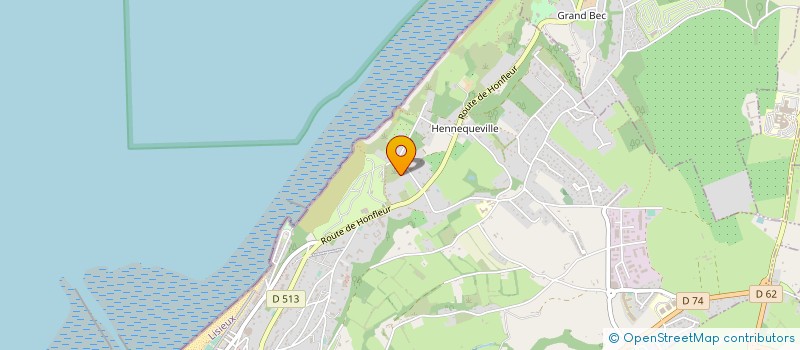 localisation de l'entreprise SARL AUDRIEU à TROUVILLE-SUR-MER