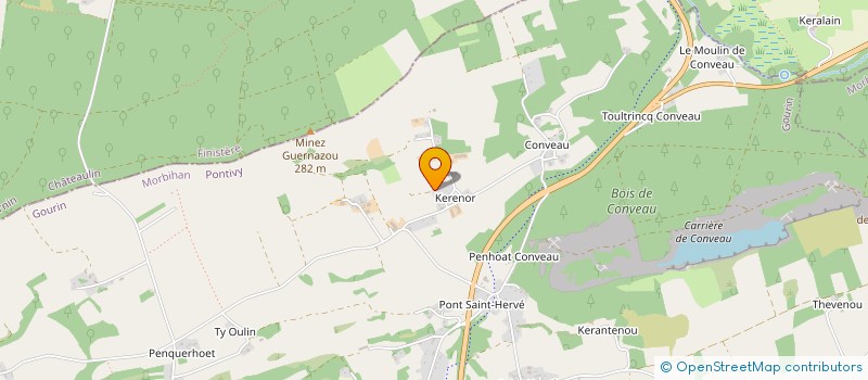 localisation de l'entreprise SARL AUFFRAY à GOURIN