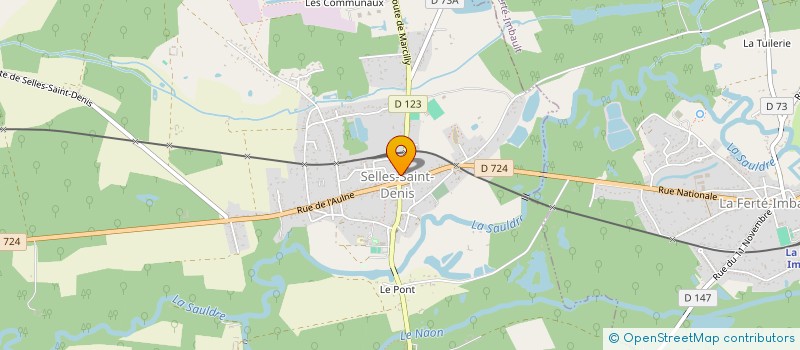 localisation de l'entreprise SARL AUFORT à SOUESMES