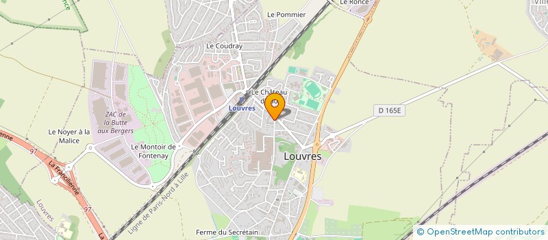 localisation de l'entreprise SARL AUGE à LOUVRES