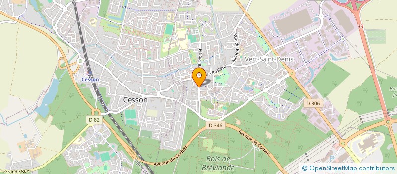 localisation de l'entreprise SARL AUGER FRERES à VERT-SAINT-DENIS