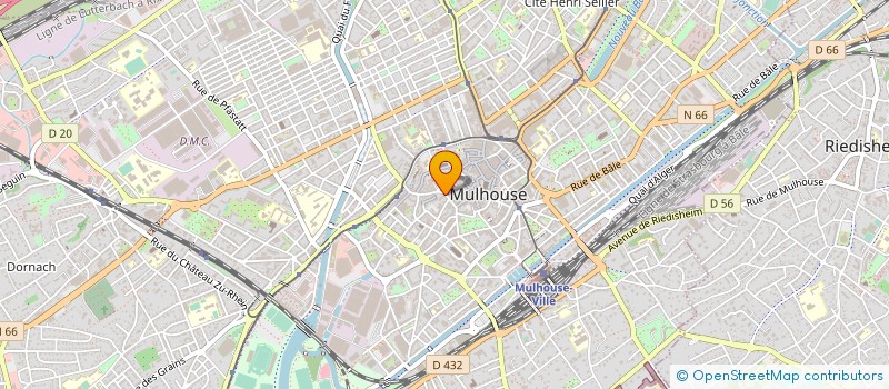 localisation de l'entreprise SARL AUGUSTE  MULHOUSE