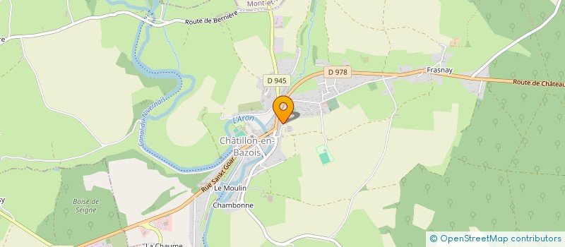 localisation de l'entreprise SARL AULARD à CHATILLON-EN-BAZOIS