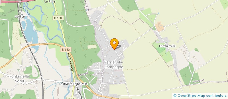 localisation de l'entreprise SARL AULNEY-HUE  NASSANDRES SUR RISLE