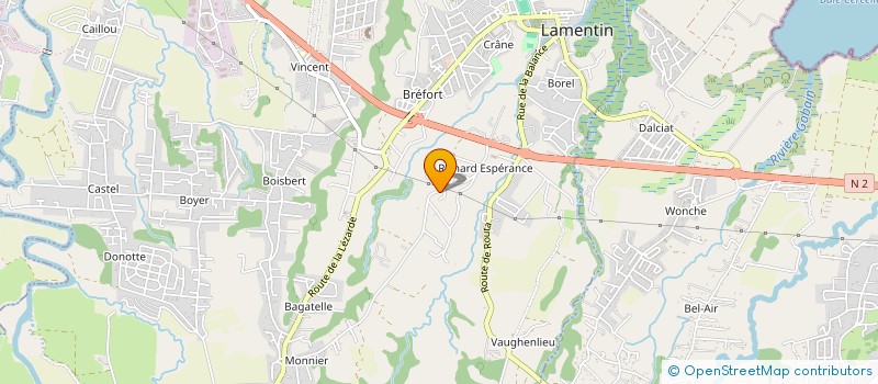localisation de l'entreprise SARL AUMINI à LAMENTIN