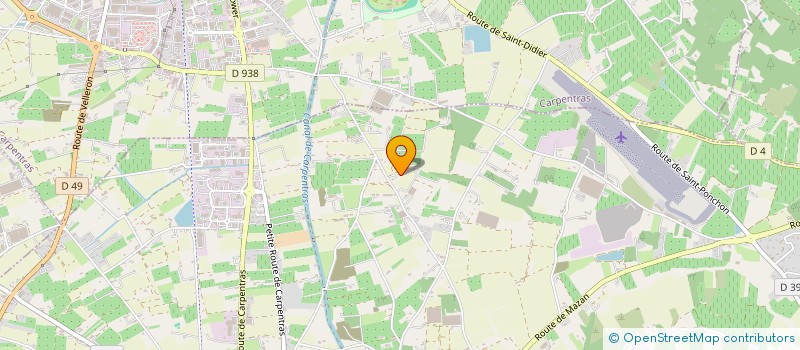 localisation de l'entreprise SARL AUNAVE FRERES à PERNES-LES-FONTAINES