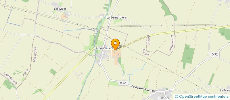 localisation de l'entreprise SARL AUNEAU à CUHON