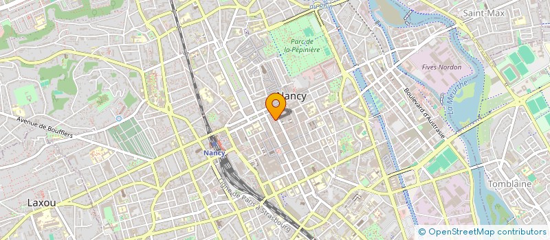 localisation de l'entreprise SARL AURA à NANCY