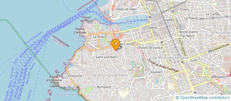 localisation de l'entreprise SARL AURAPH à MARSEILLE