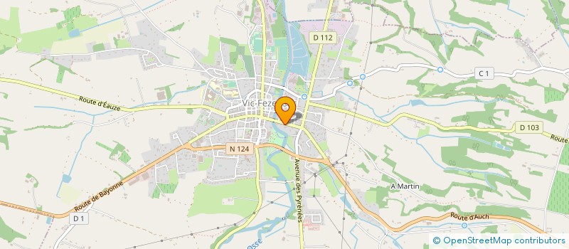 localisation de l'entreprise SARL AURENSAN-CAVALIERE à VIC-FEZENSAC