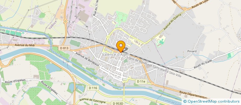 localisation de l'entreprise SARL AURIERES  GOLFECH