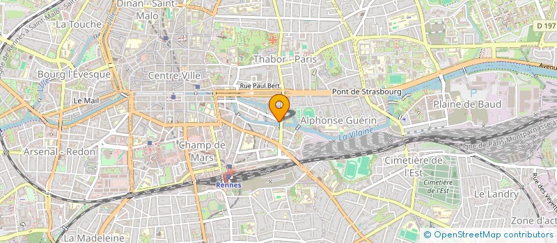localisation de l'entreprise SARL AURORE  RENNES