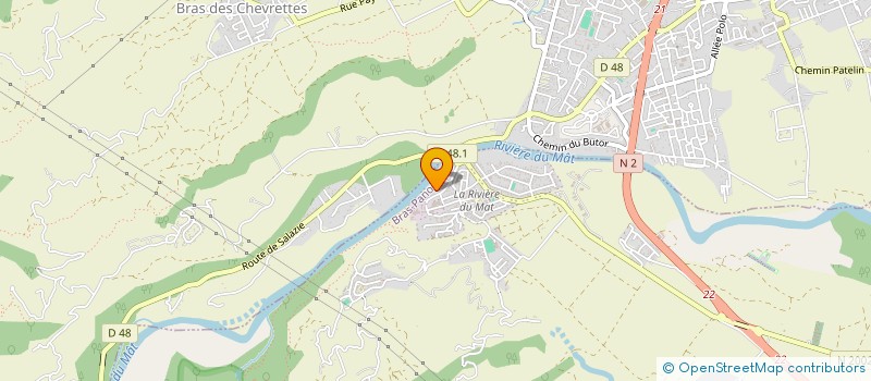 localisation de l'entreprise SARL AUSTRALPUB  BRAS-PANON