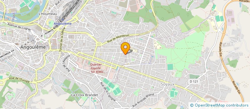 localisation de l'entreprise SARL AUTHENTIQUE FENETRE à ANGOULEME