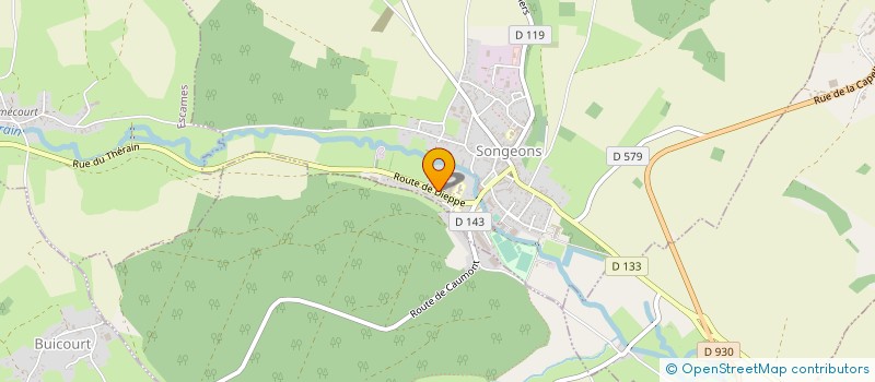 localisation de l'entreprise SARL AUTO BILAN SONGEONS à SONGEONS