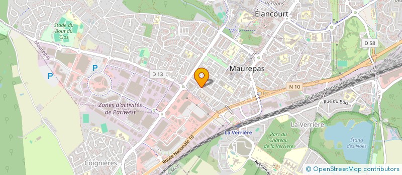 localisation de l'entreprise SARL AUTO CARAVANES LOISIRS à COIGNIERES