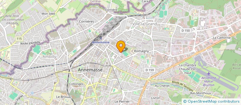 localisation de l'entreprise SARL AUTO CENTER OCCASIONS à ANNEMASSE