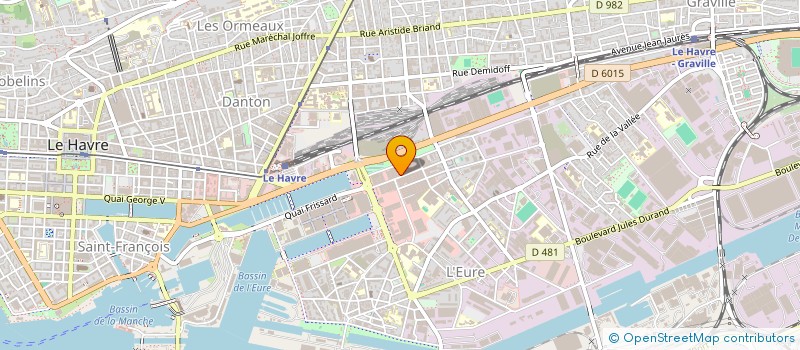 localisation de l'entreprise SARL AUTO CLEAN à LE HAVRE