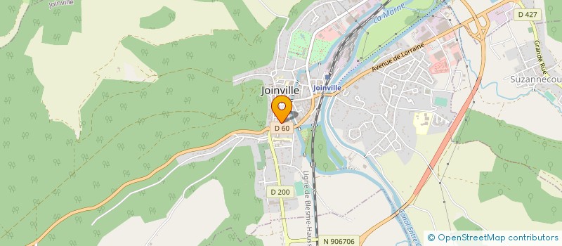 localisation de l'entreprise SARL AUTO ECOLE 52 à JOINVILLE