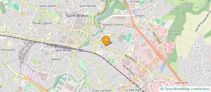 localisation de l'entreprise SARL AUTO ECOLE CAMPUS à SAINT-BRIEUC