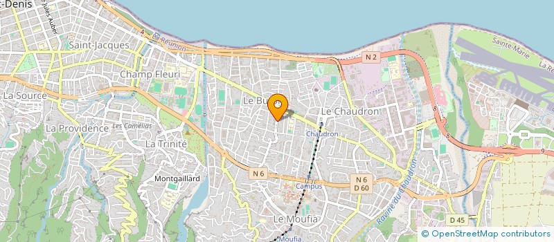 localisation de l'entreprise SARL AUTO ECOLE COMPAGNON à SAINT-DENIS