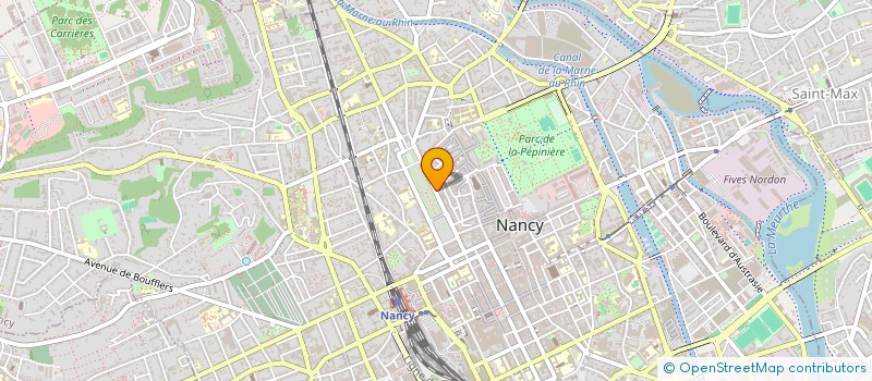 localisation de l'entreprise SARL AUTO-ECOLE DESILLES à NANCY