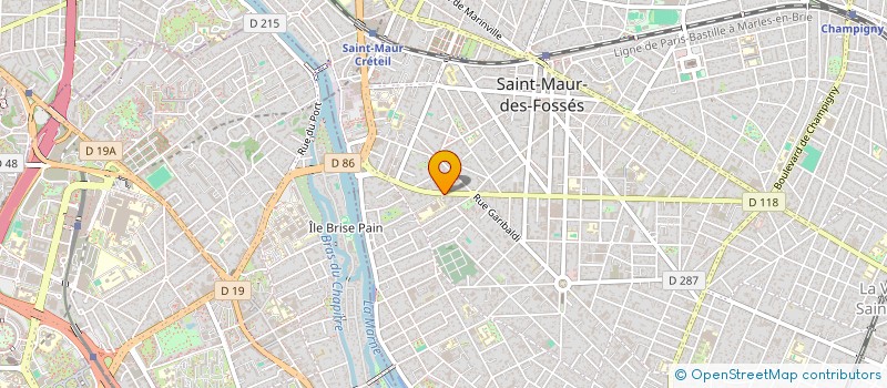 localisation de l'entreprise SARL AUTO ECOLE FREINVILLE  SAINT-MAUR-DES-FOSSES